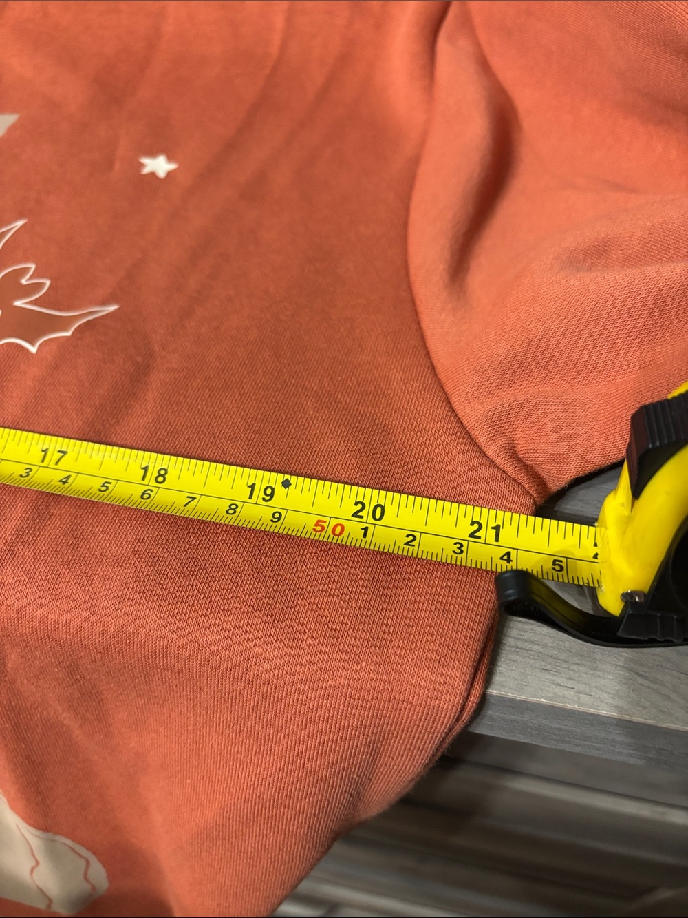 NWT Peanuts Snoopy Boo Women’s L Crewneck Burnt Orange Rust Halloween Sweatshirt - Picture 6 of 7